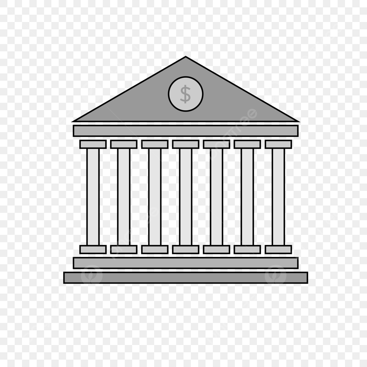 Wallpaper #dmfr65IBSpphPi3-5U-B321 Banking Building Vector Art Png Bank Building Icon Bank Icon