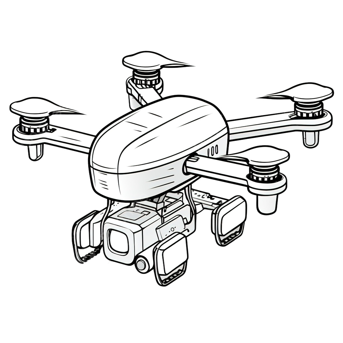 Wallpaper #xAMwZZMBpyOg8YnEktj_340 Delivery Copter Remote Controller Coloring Book Modern Autonomous Drone