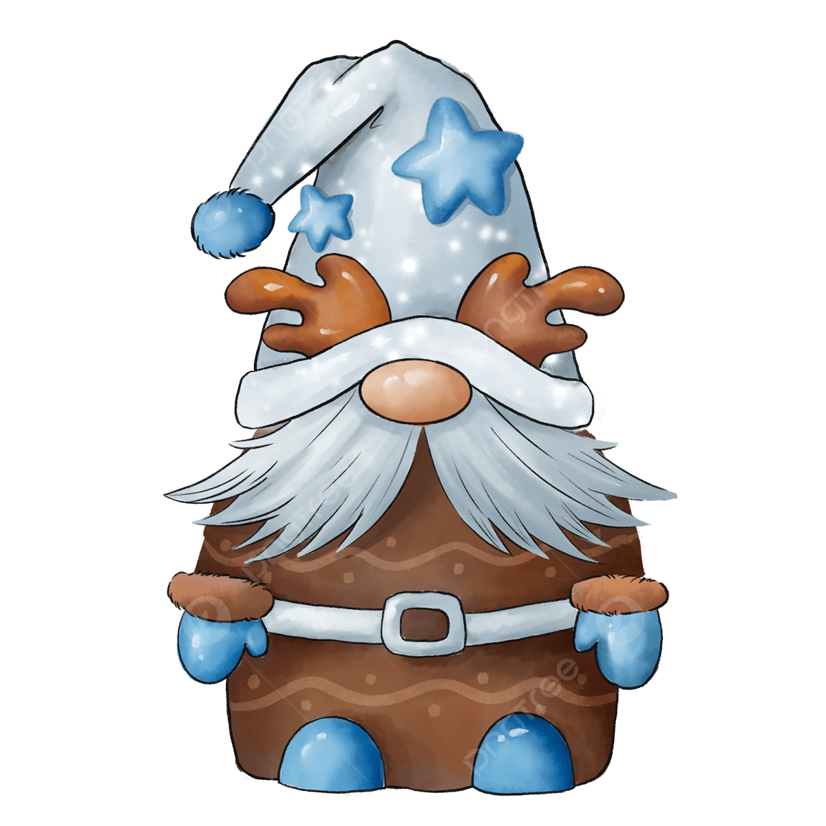 Wallpaper #avA6gJcBi4JM6agGWiFc85 Winter Elk Dwarf Dwarf Illustration Winter Gnome Illustration Png