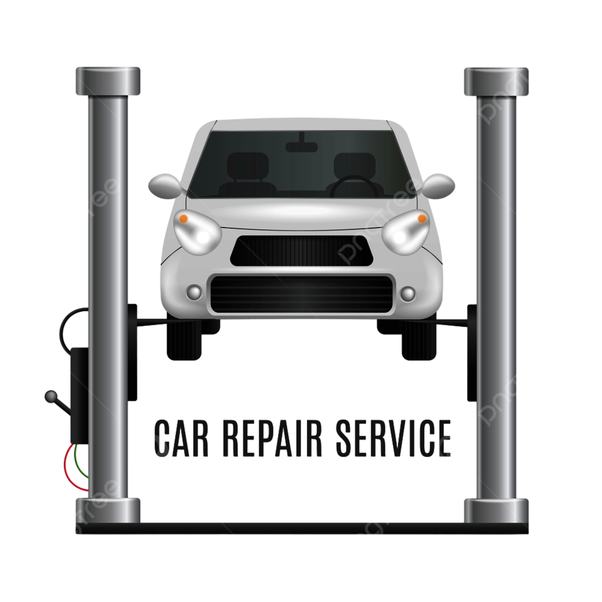 Wallpaper #QWd37pIBSpphPi3-ql0r338 Car Front View Vector Png Images Car Repair Realistic Composition with