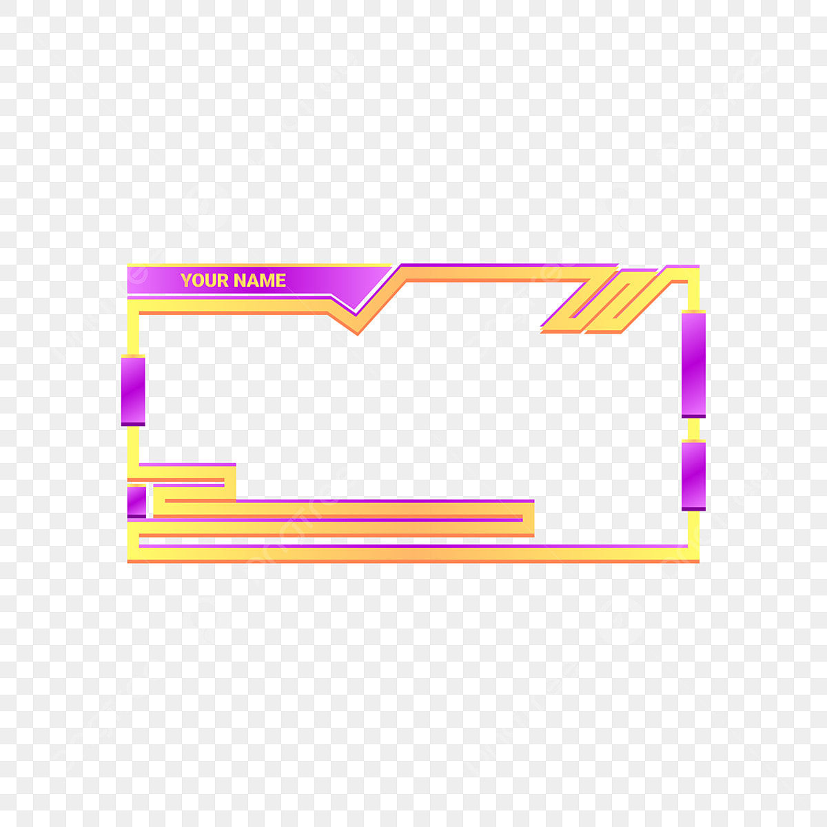 Wallpaper #42gsGpMBSpphPi3-xhpN87 Cyberpunk Overlays Yellow Modern Cyberpunk Overlay Futuristic Png