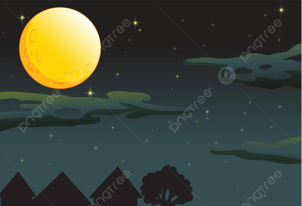 Wallpaper #9mdFCpMBSpphPi3-NNO0147 A Moon and Stars Home Tree Cartoon Vector Home Tree Cartoon Png and