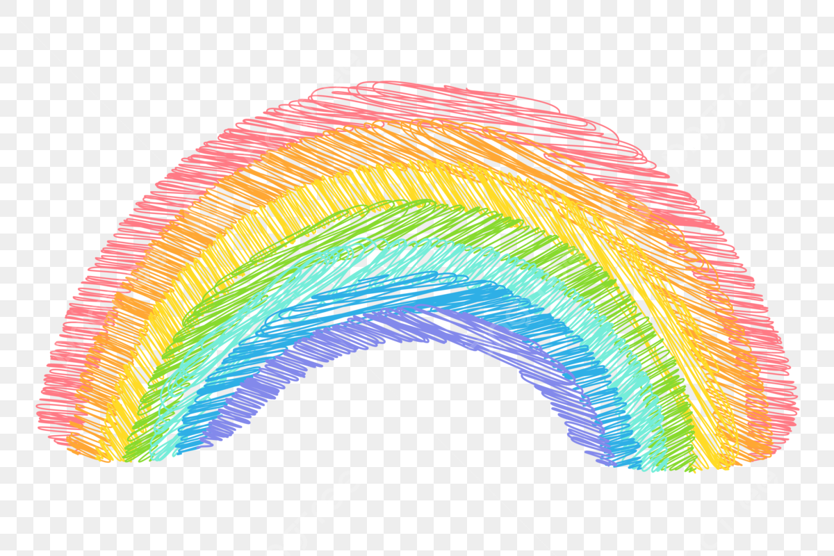 Wallpaper #_2eP9ZIBSpphPi3-1n_c280 Drawing Hand Draw Vector HD Images Vector Illustration of a Rainbow in