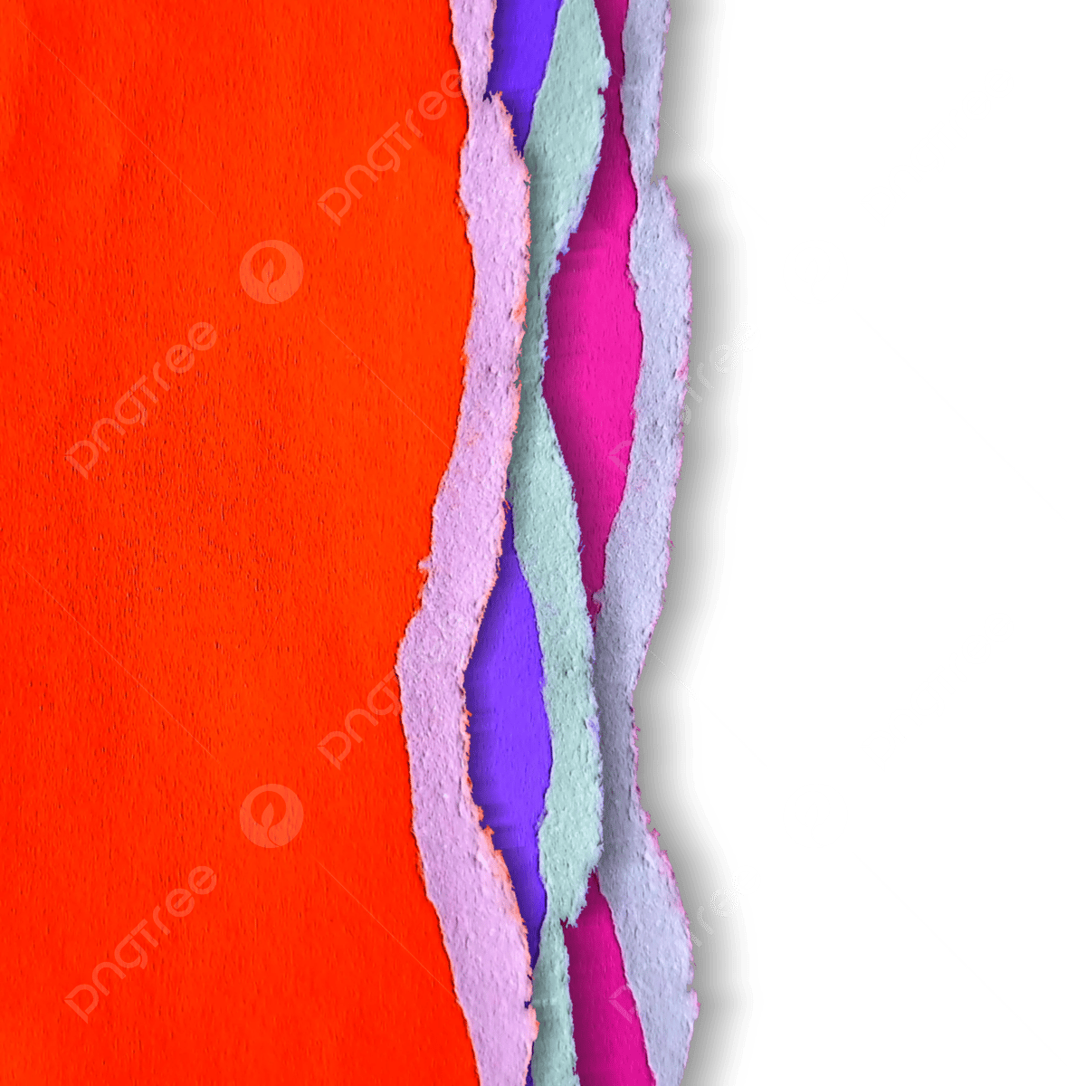 Wallpaper #aCaFl5cBNyflpn9r3YZD42 Multicolored Overlapping Torn Paper Edge Texture Torn Paper Torn