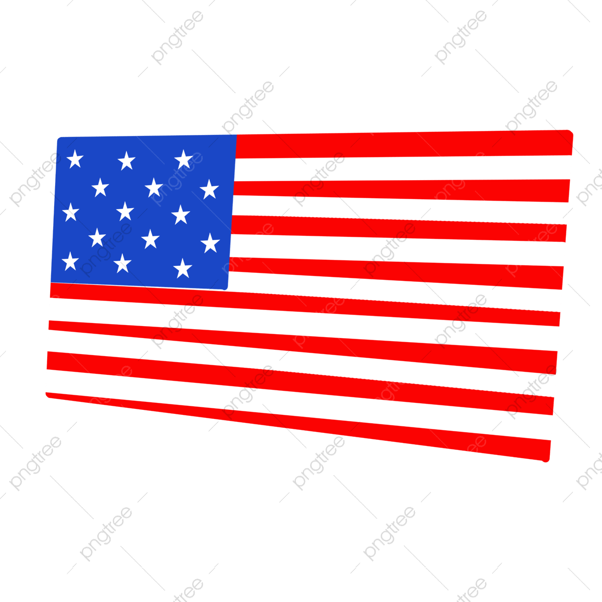 Wallpaper #de5b9 Premium Vector Minimalist American Flag Illustration Drawn with a