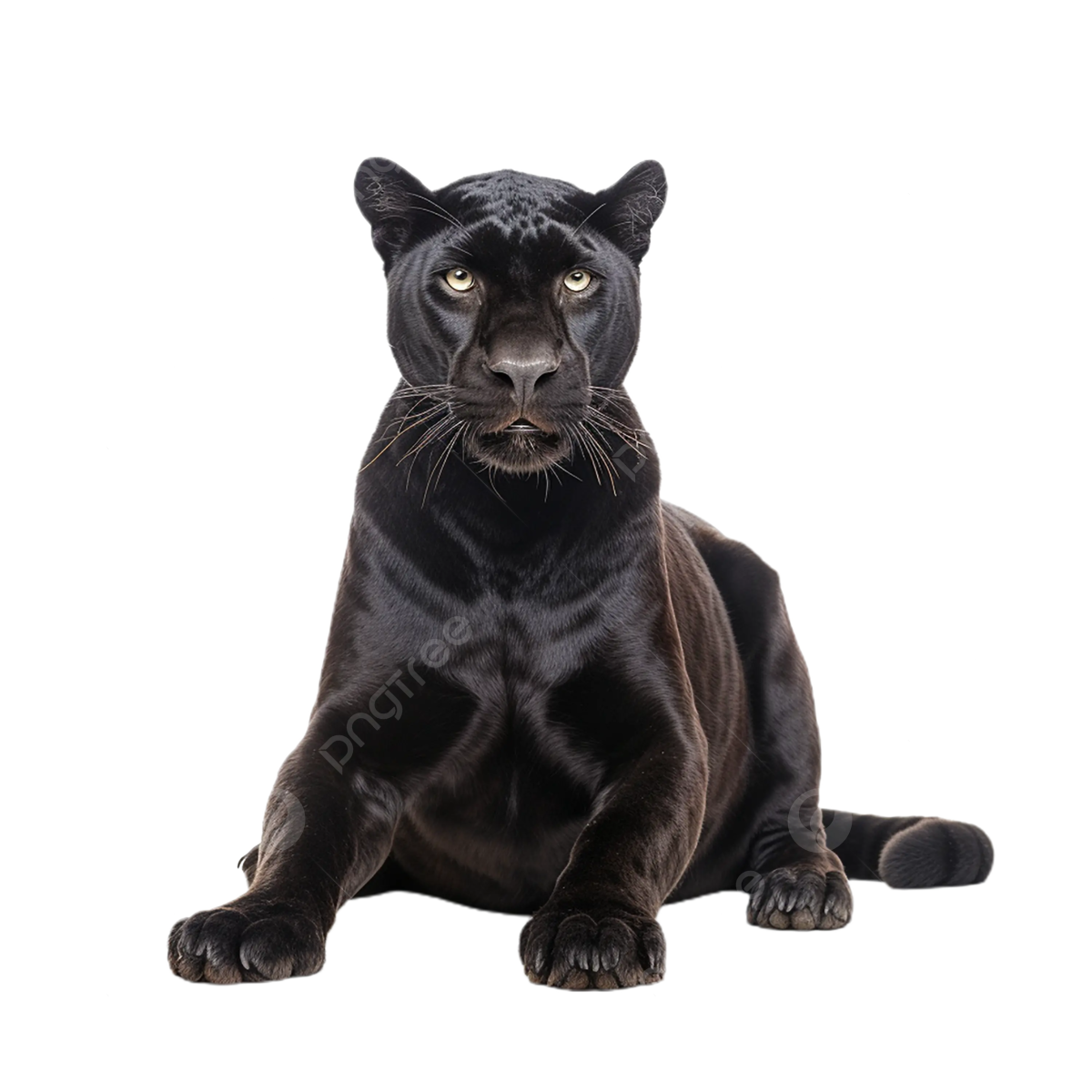 Wallpaper #SBrvTpMB1yWOL4qgL34p255 Black Panther Radiates Power and Confidence on Transparent Background