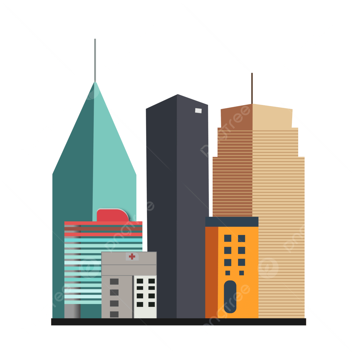 Wallpaper #dmfr65IBSpphPi3-5U-B304 City Building Clipart
