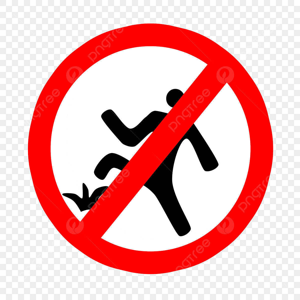 Wallpaper #i2hQGZMBSpphPi3-jRYc366 Red Warning Sign Round Warning Sign Prohibition of Stepping on Warning
