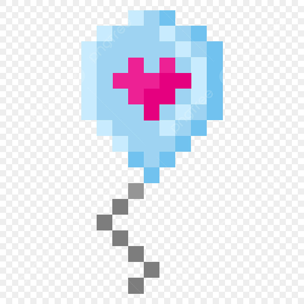 Wallpaper #a0D6MJMBJhL2WPbaiMSr198 Blue Balloon Pixel Balloon Beautiful Balloon Creative Balloon Png