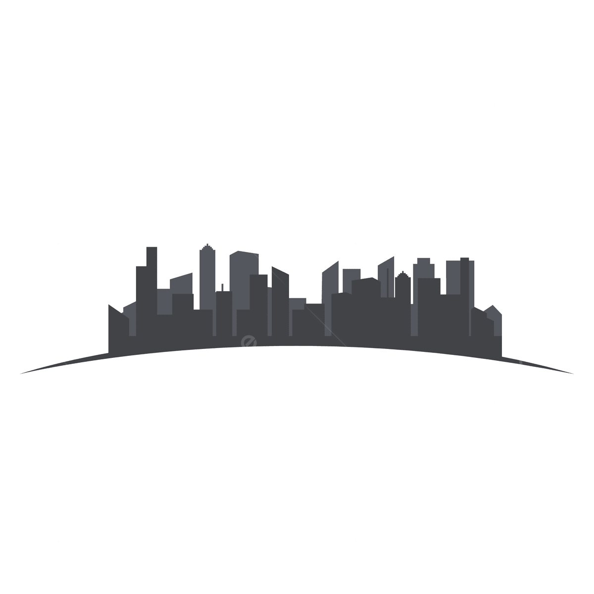 Wallpaper #Imf_DJMBSpphPi3-ZuKh322 Vector City Silhouette Bangunan Tinggi Bangunan Perumahan