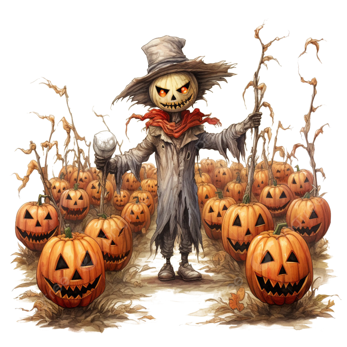 Wallpaper #aYcGMpMBPAdmKxa2yGN6327 Pumpkin Parade Scarecrow Leading Hallowee Scarecrow Pumpkin Png