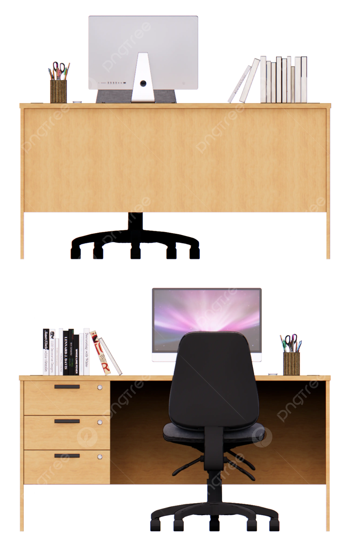 Wallpaper #JGc3E5MBSpphPi3-AP_q13 Office Desk Front and Back View Office Desk Front and 52 Off