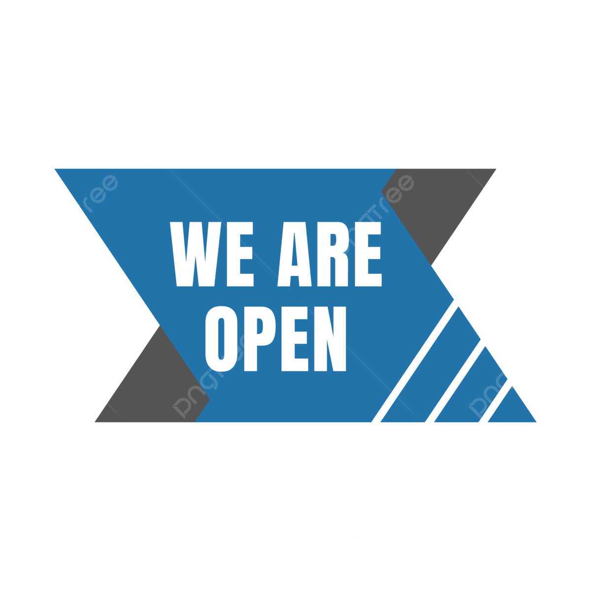 Wallpaper #_Gf965IBSpphPi3-40_C242 We Are Open Label with Blue Gray Color for Business Information Shop