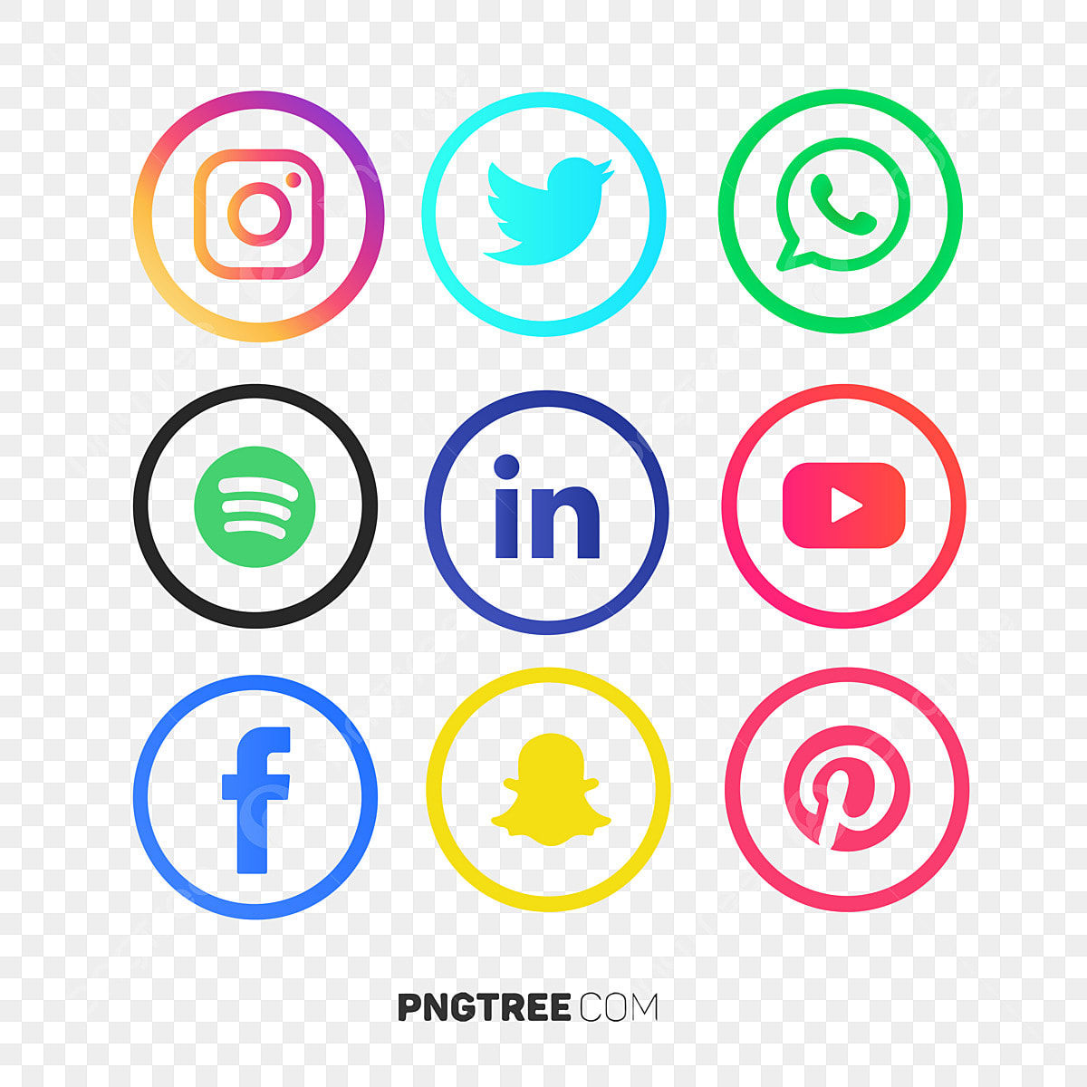 Wallpaper #lWe_75IBSpphPi3-ZGNL238 Social Media Marketing Clipart Transparent Background Creative Line