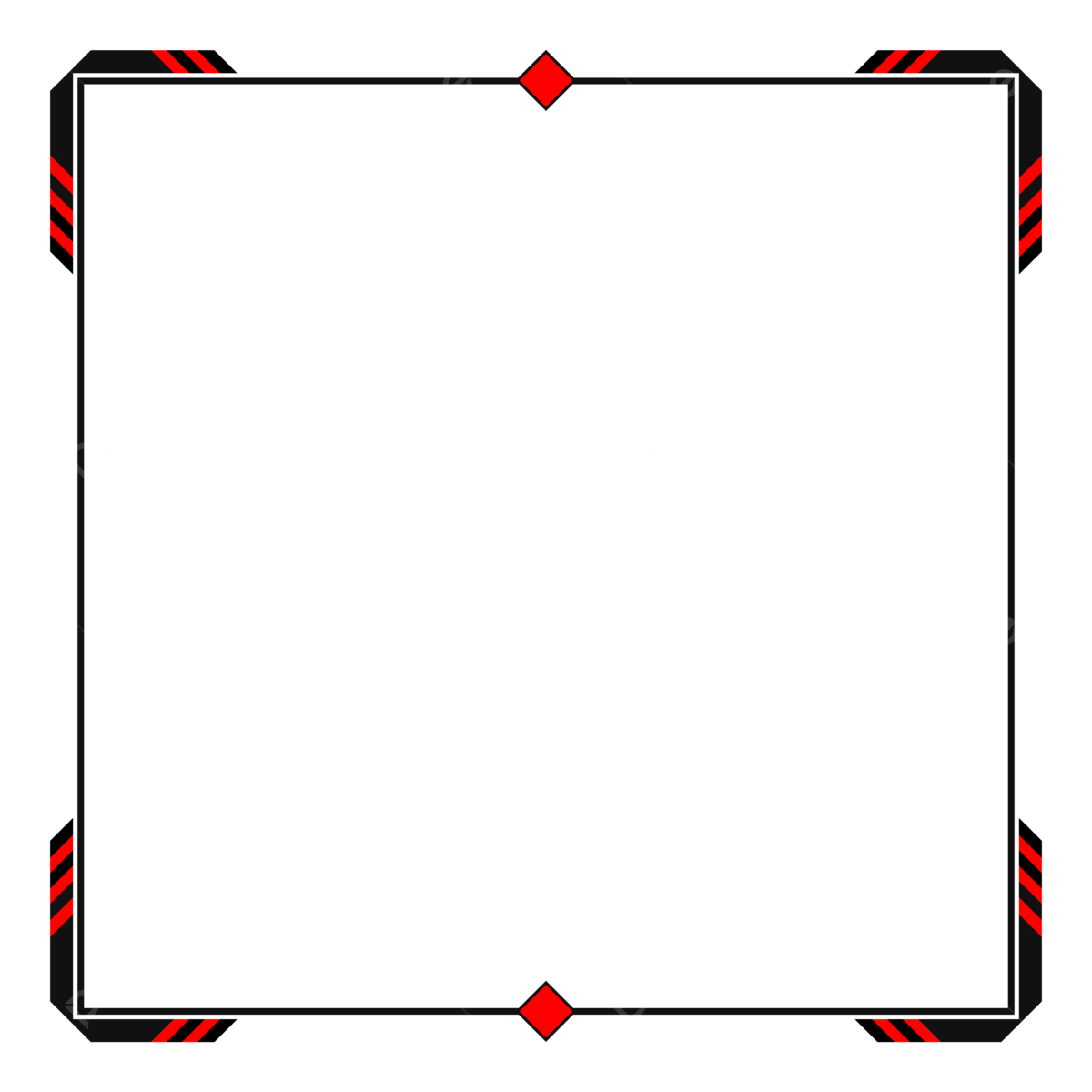 Wallpaper #95_iV5MBcUVgGJNoiK98292 Square Frame Red and Black Strape Border Squa Square Png and Vector