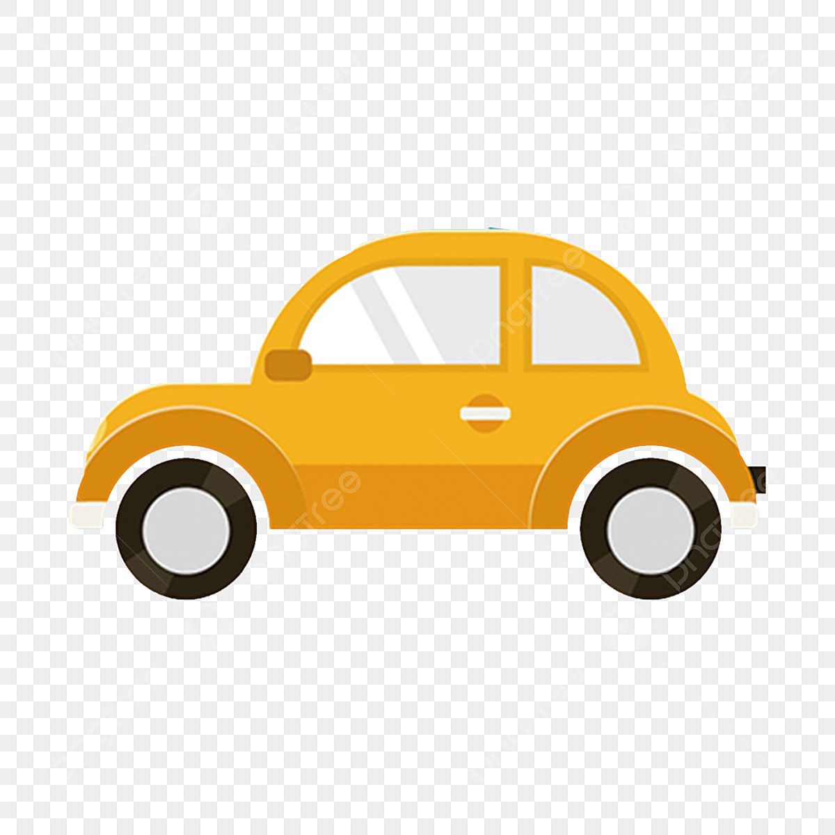 Wallpaper #60421 Yellow Mini Car Cartoon Vector Illustration 1910070 Vector Art at Vecteezy