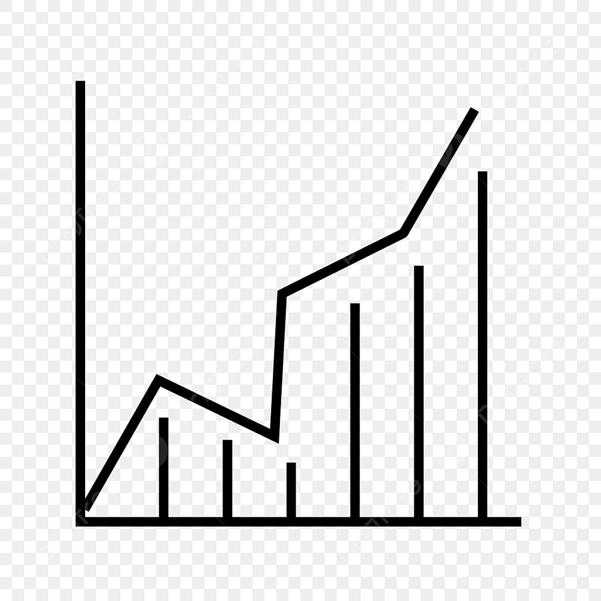 Wallpaper #wZyy4ZIBZHQxiYarrLy4274 Business Graphs Clipart Vector Business Graph Line Black Icon