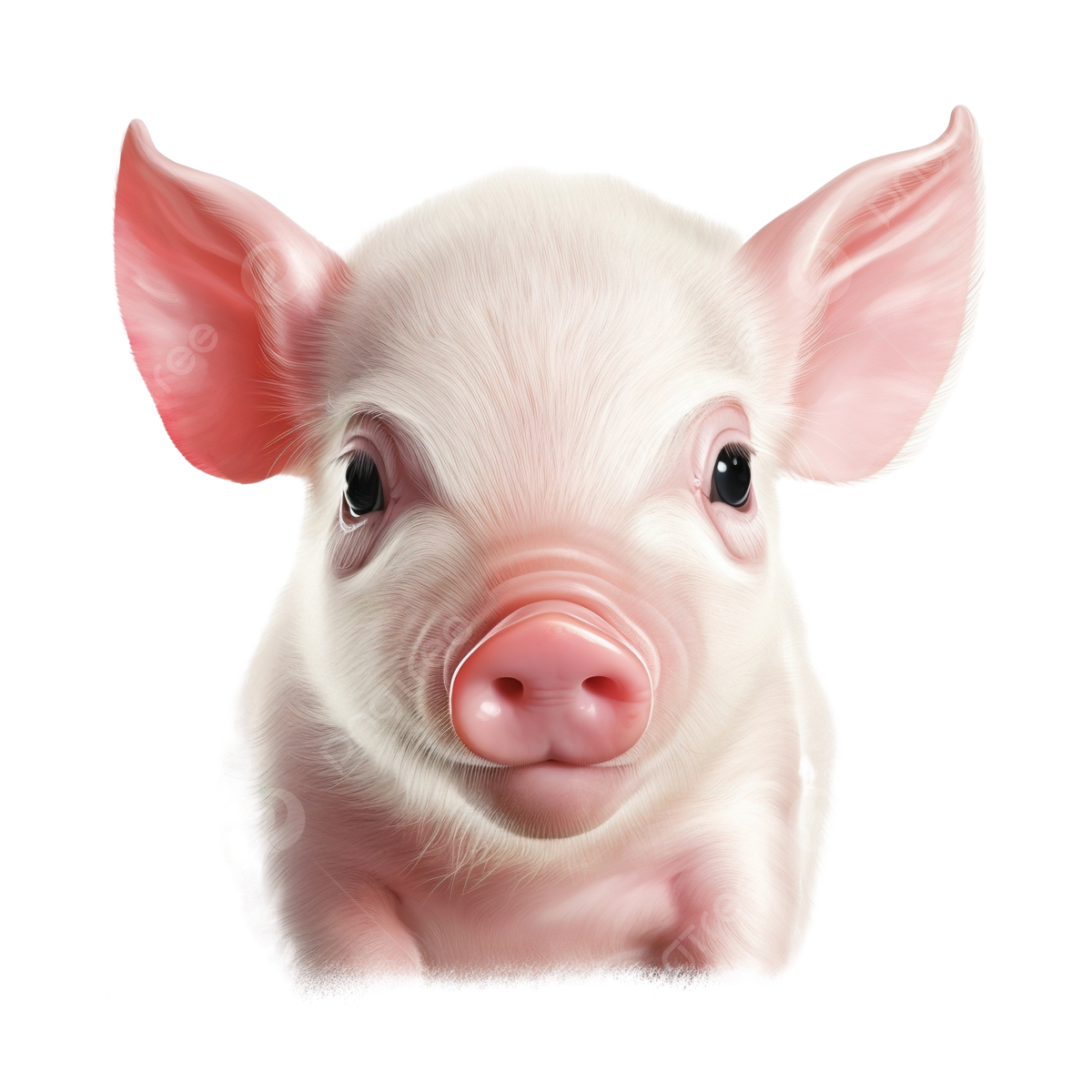 Wallpaper #OmeU-JIBSpphPi3-QYpX365 Cute Pink Pig Face Pig Animal Cute Png Transparent Image and Clipart