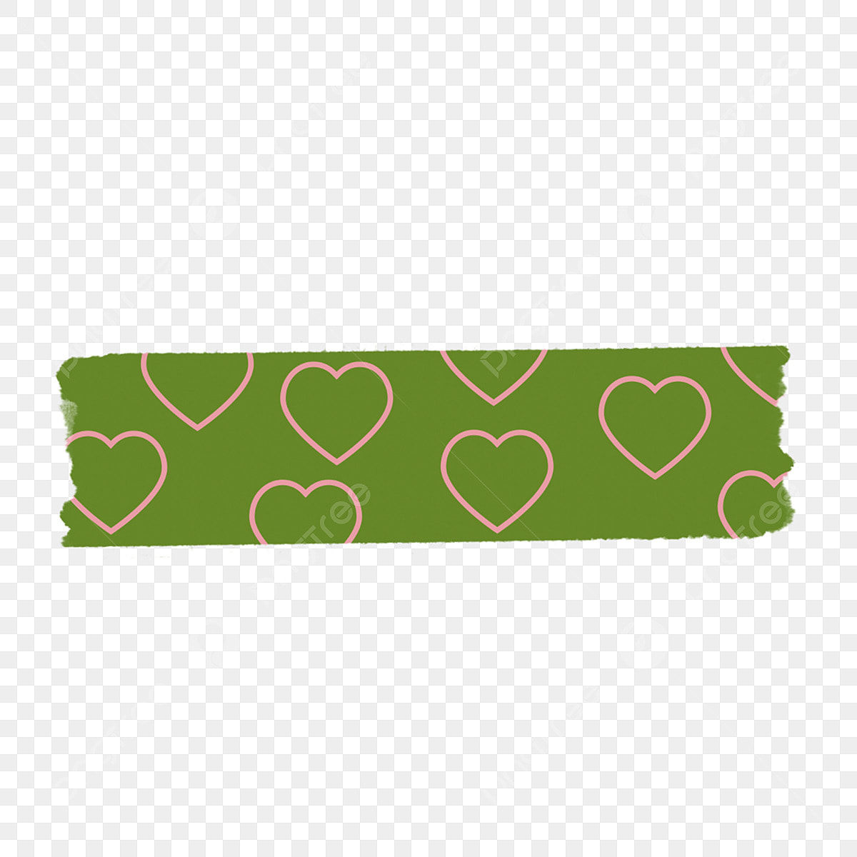 Wallpaper #Tmd395IBSpphPi3-tobx149 Tape Sticker White Transparent Tape Sticker Green Heart Pattern Tape