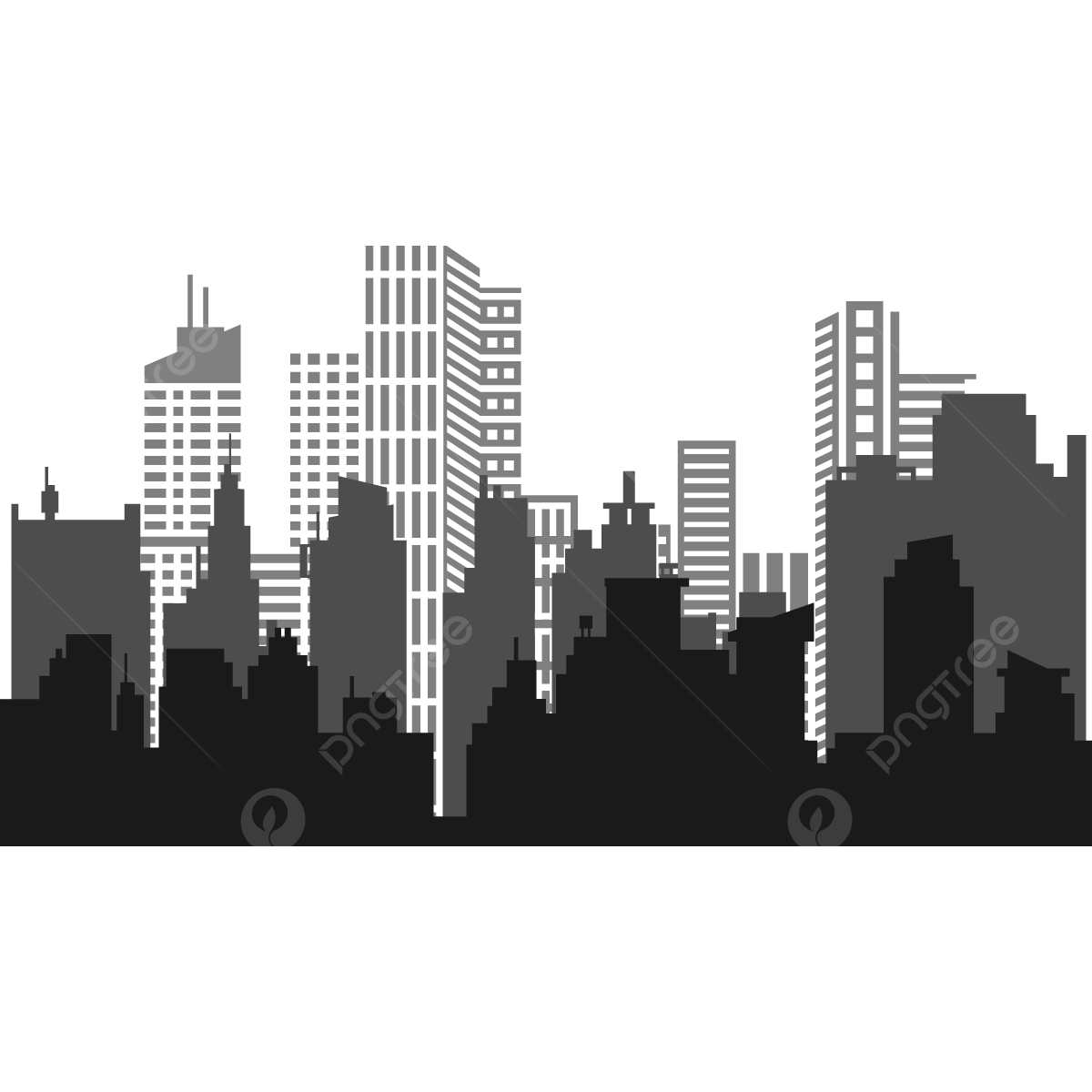 Wallpaper #Imf_DJMBSpphPi3-ZuKh254 City Silhouette Vector Free Download