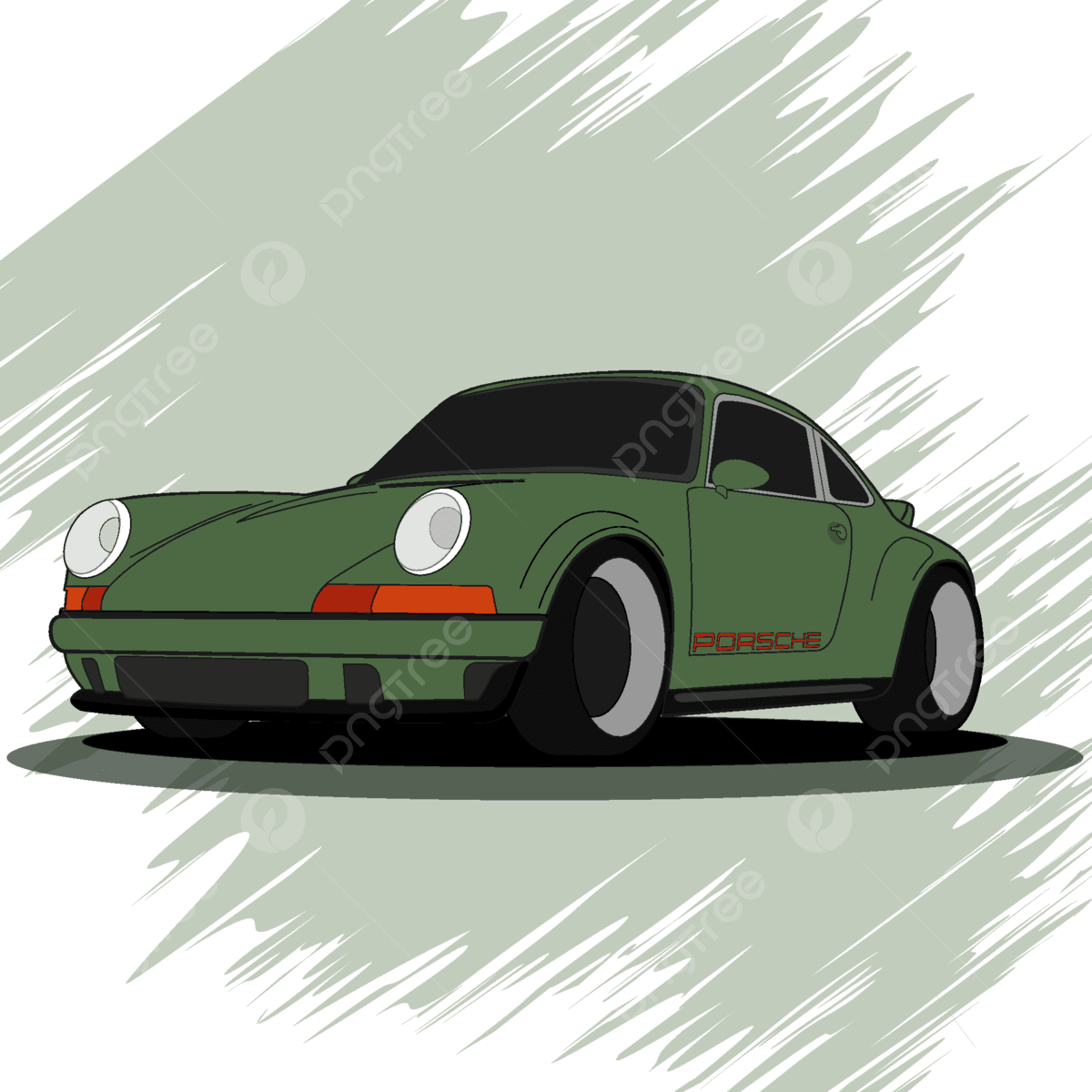 Wallpaper #WGfz8ZIBSpphPi3-9G4k230 Cartoon Hand Drawn Vector Art Png Hand Drawn Cartoon Porsche 911 Hand