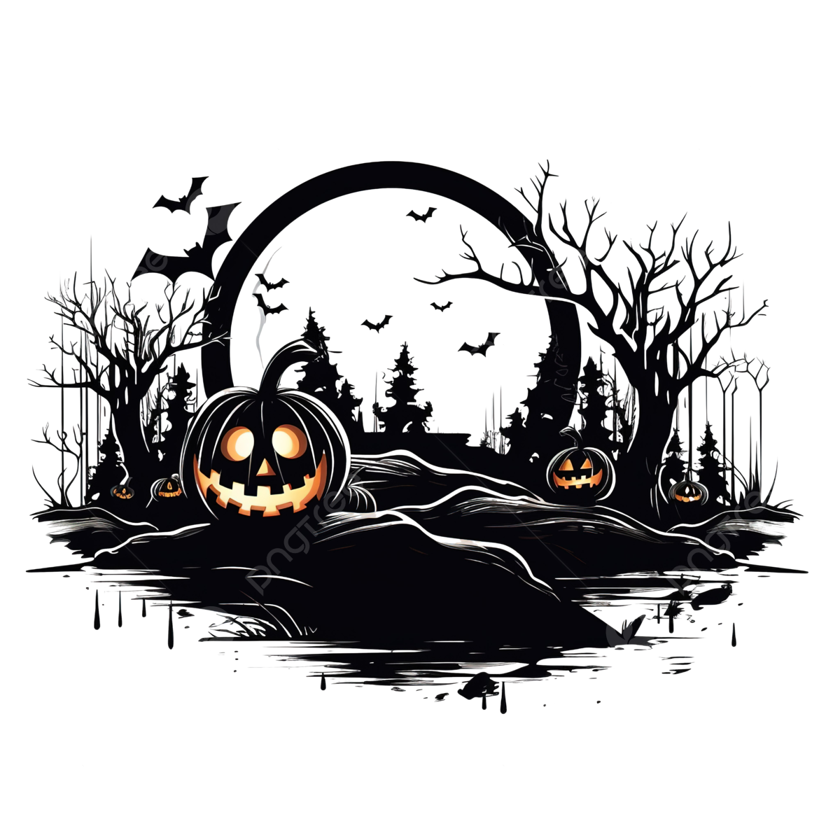 Wallpaper #Fmdx5pIBSpphPi3-DjO-453 Halloweeen Vector Design for Halloween Event Resources Halloween