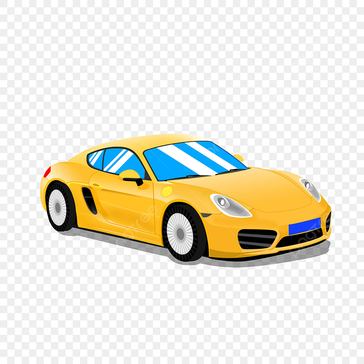 Wallpaper #60421 Yellow Mini Car Cartoon Vector Illustration 1910070 Vector Art at Vecteezy