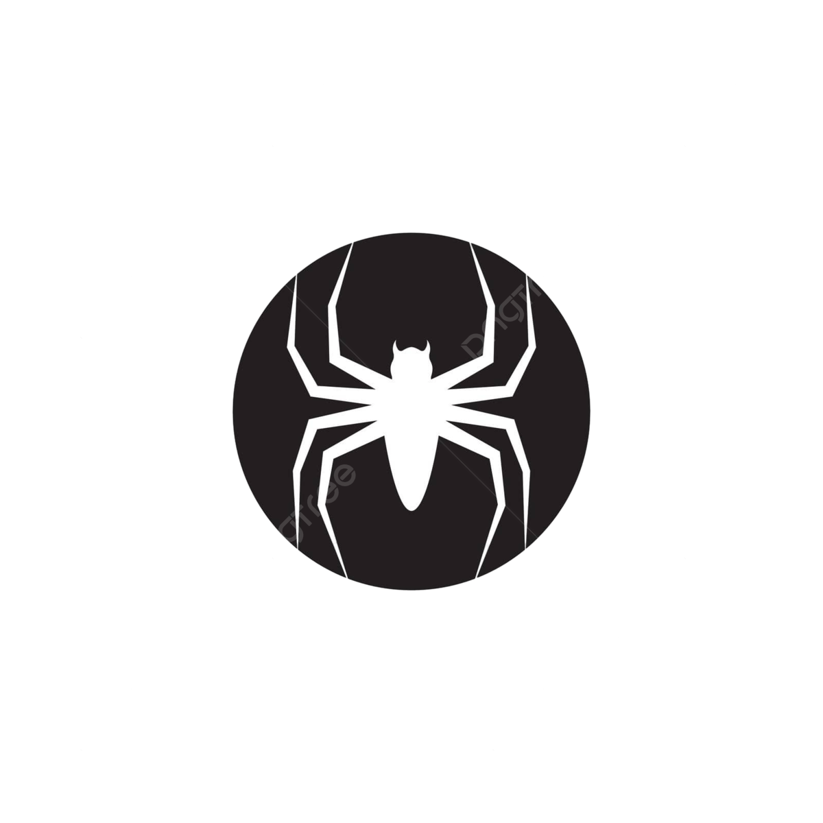 Wallpaper #ofRpOpMBKFX8bn3r03iL296 Black Spider Logo Template Vector Icon Illustration Graphic Background