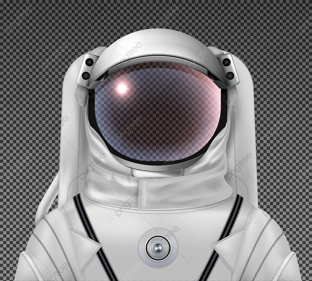Wallpaper #e2eE_JIBSpphPi3-ZZiW247 Astronaut Space Helmet Realistic Composition with Image of Exposure
