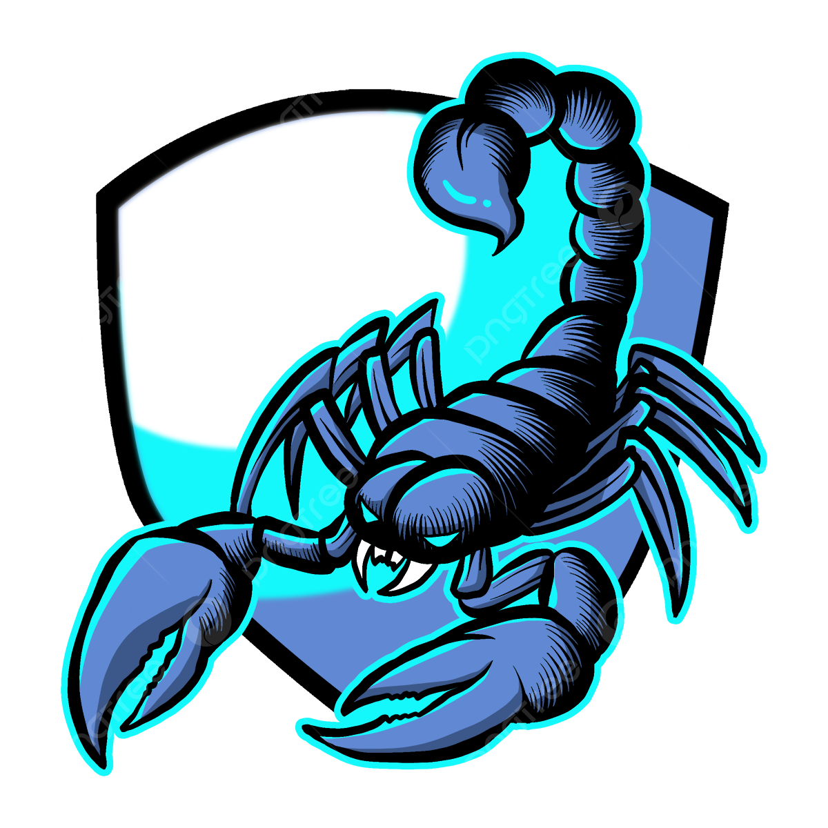 Wallpaper #YPQzOZMBKFX8bn3rnnbQ255 Scorpion Mascot Clipart Png Images Scorpion Mascot Pop Style Blue