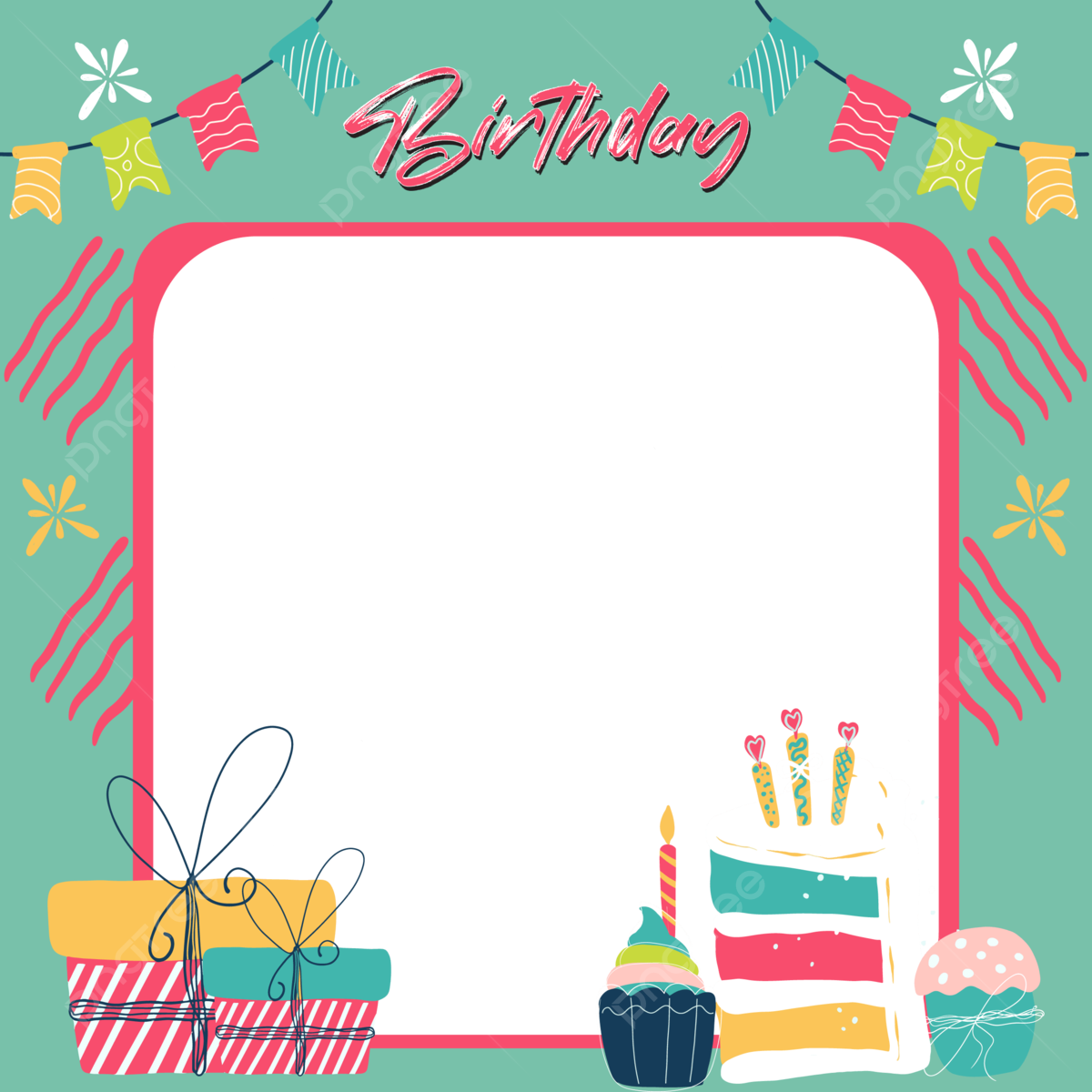 Wallpaper #3DG7NZMB5zzyi_yYq1fz32 Happy Birthday Frame Vector HD Png Images Happy Birthday Frame Border