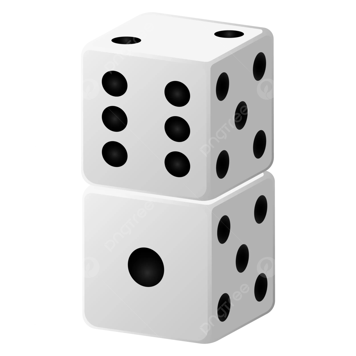 Wallpaper #-Wdg_JIBSpphPi3-fJf6372 Two White Cubes Stacked with Black Dots Vector Dice Cube Dice Dice