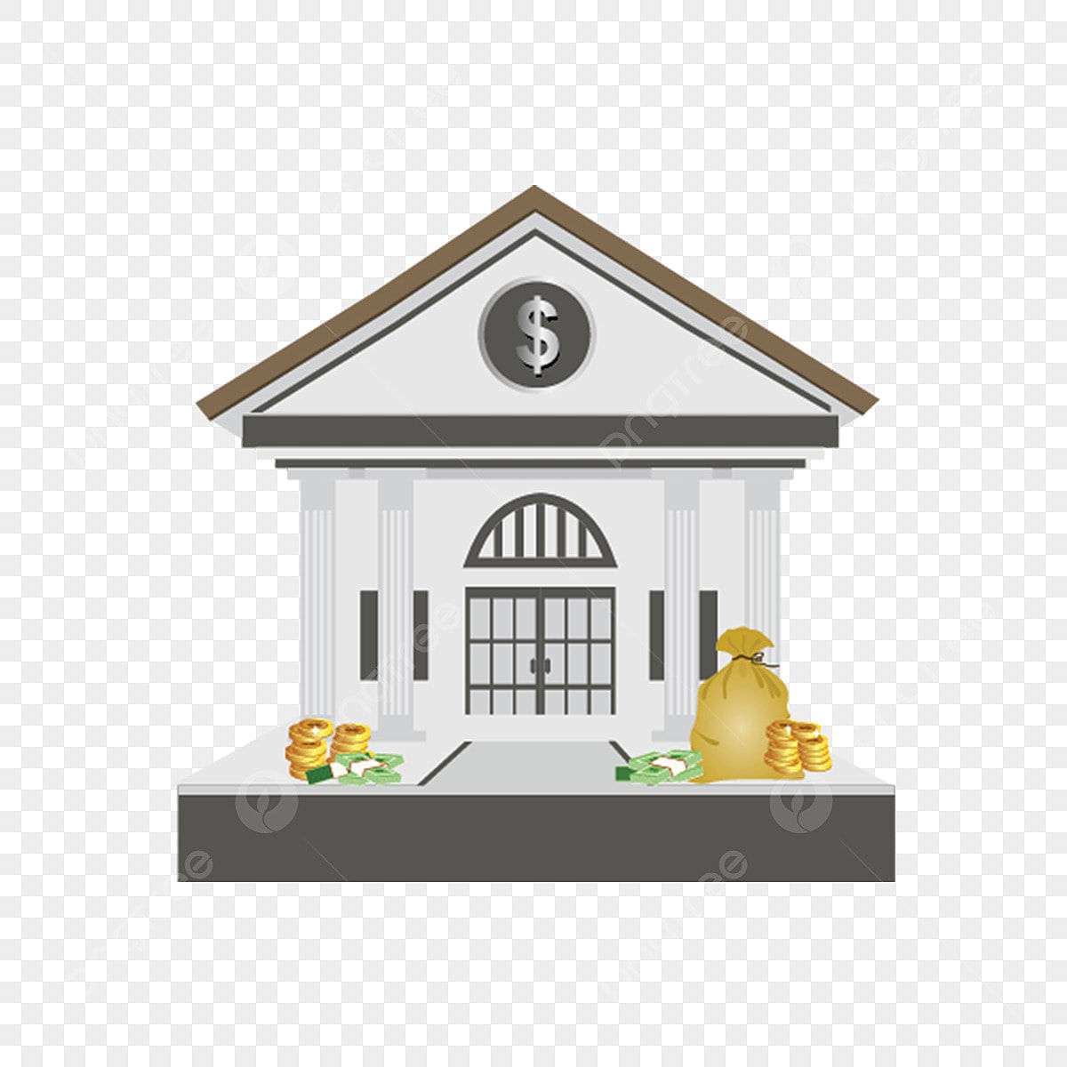 Wallpaper #dmfr65IBSpphPi3-5U-B333 Banking Building Vector HD Png Images 3D Building Bank Vector AI