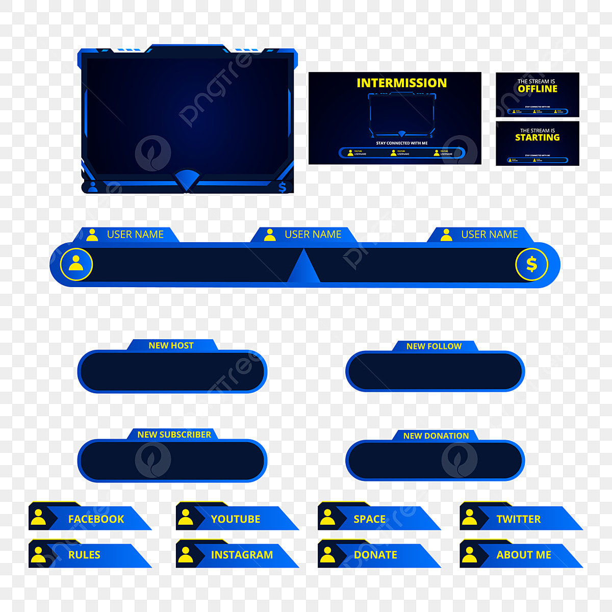 Wallpaper #Y88FO5MBOBUYluQYwLqS76 Twitch Overlay Vector Art Png Twitch Gaming Webcam Overlay Template