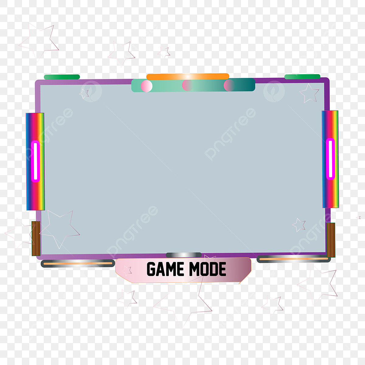 Wallpaper #42gsGpMBSpphPi3-xhpN146 Pink Overlays Clipart Transparent Png HD Cyberpunk Facecam Overlay