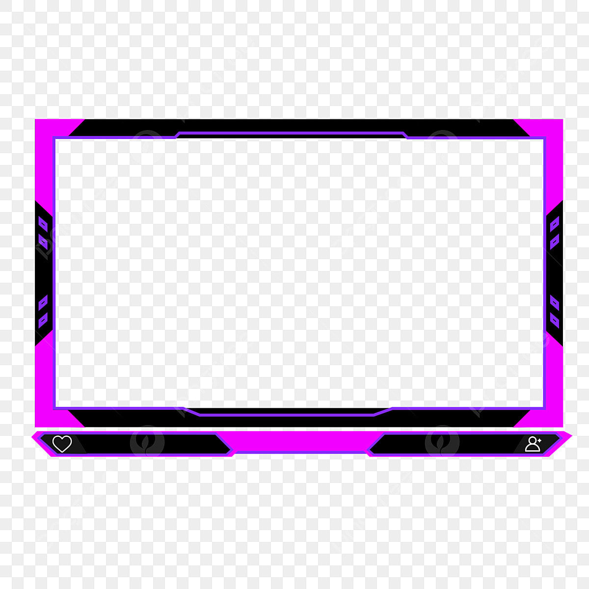 Wallpaper #42gsGpMBSpphPi3-xhpN123 Cyberpunk Clipart Transparent Png HD Purple Cyberpunk Facecam Stream