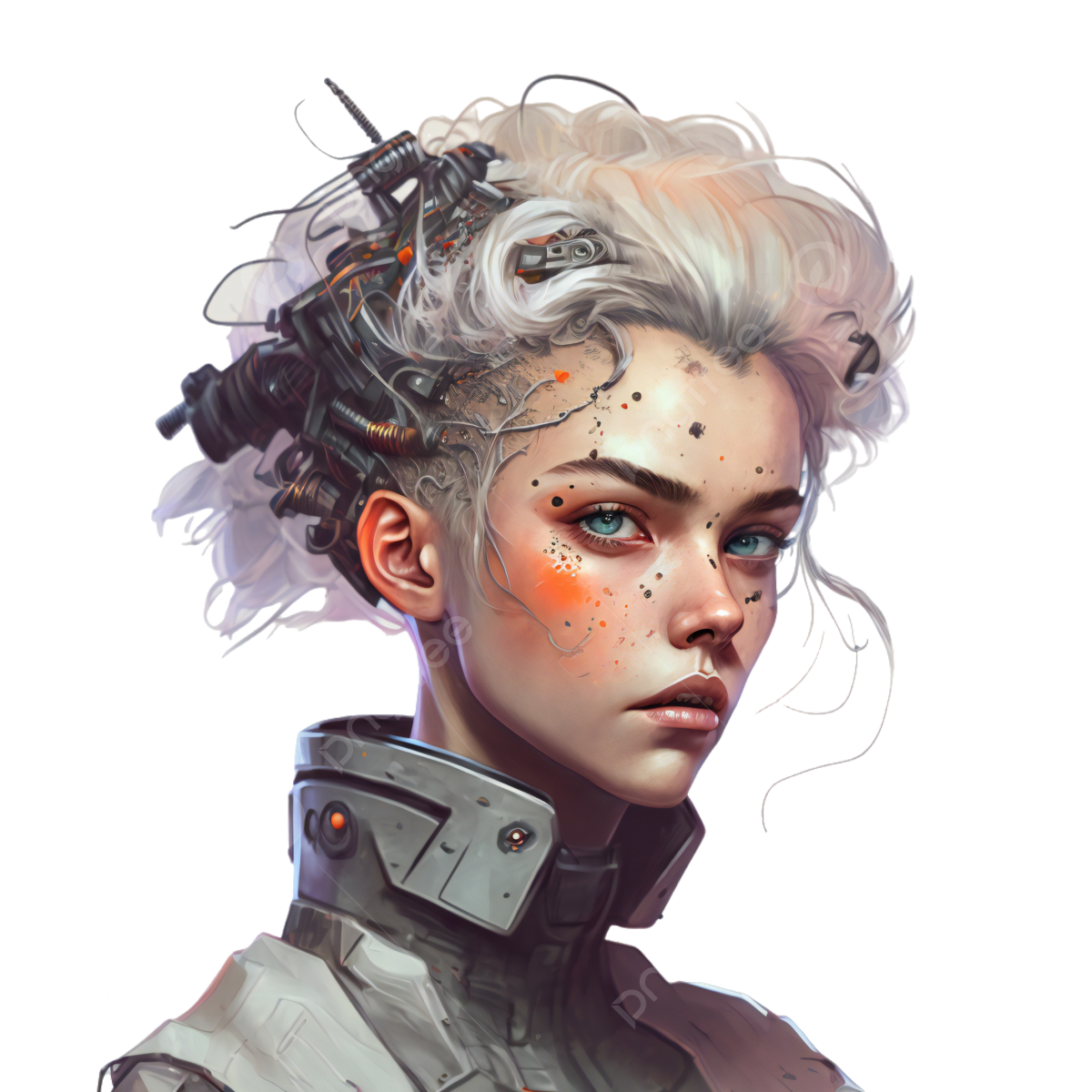 Wallpaper #E2fj-5IBSpphPi3-EpY1265 Cartoon Fashion Minimalist Cyberpunk Style Movie Game Character
