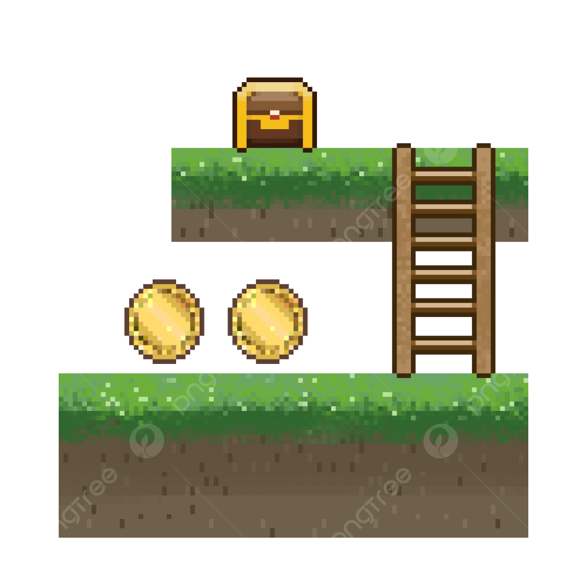 Wallpaper #42exDJMBSpphPi3-h9_r254 Pixel Art Clipart Transparent Png HD Retro Pixel Art Game World