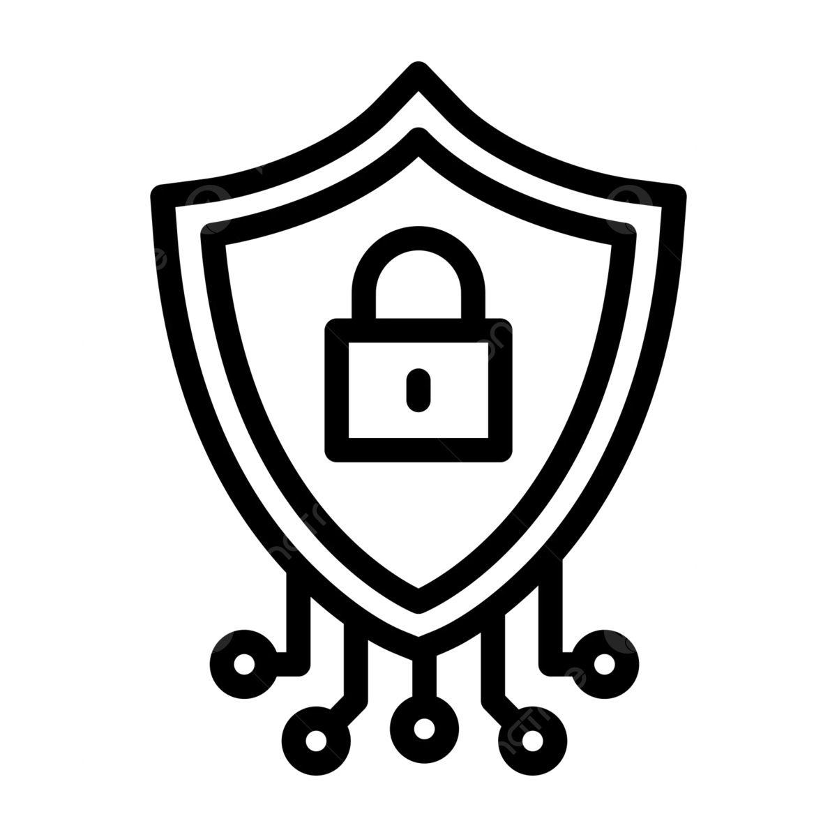Wallpaper #aWjwE5MBSpphPi3-TAKb266 Cyber Security Line Icon Vector Cyber Security Icon Computer Crime