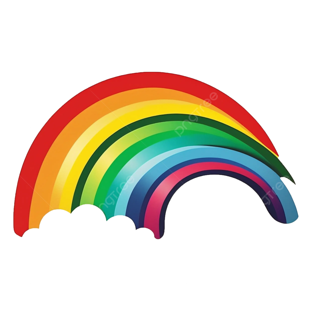 Wallpaper #_2eP9ZIBSpphPi3-1n_c221 Rainbow Simple Pattern Rainbow Pattern Rainbow Decoration Png