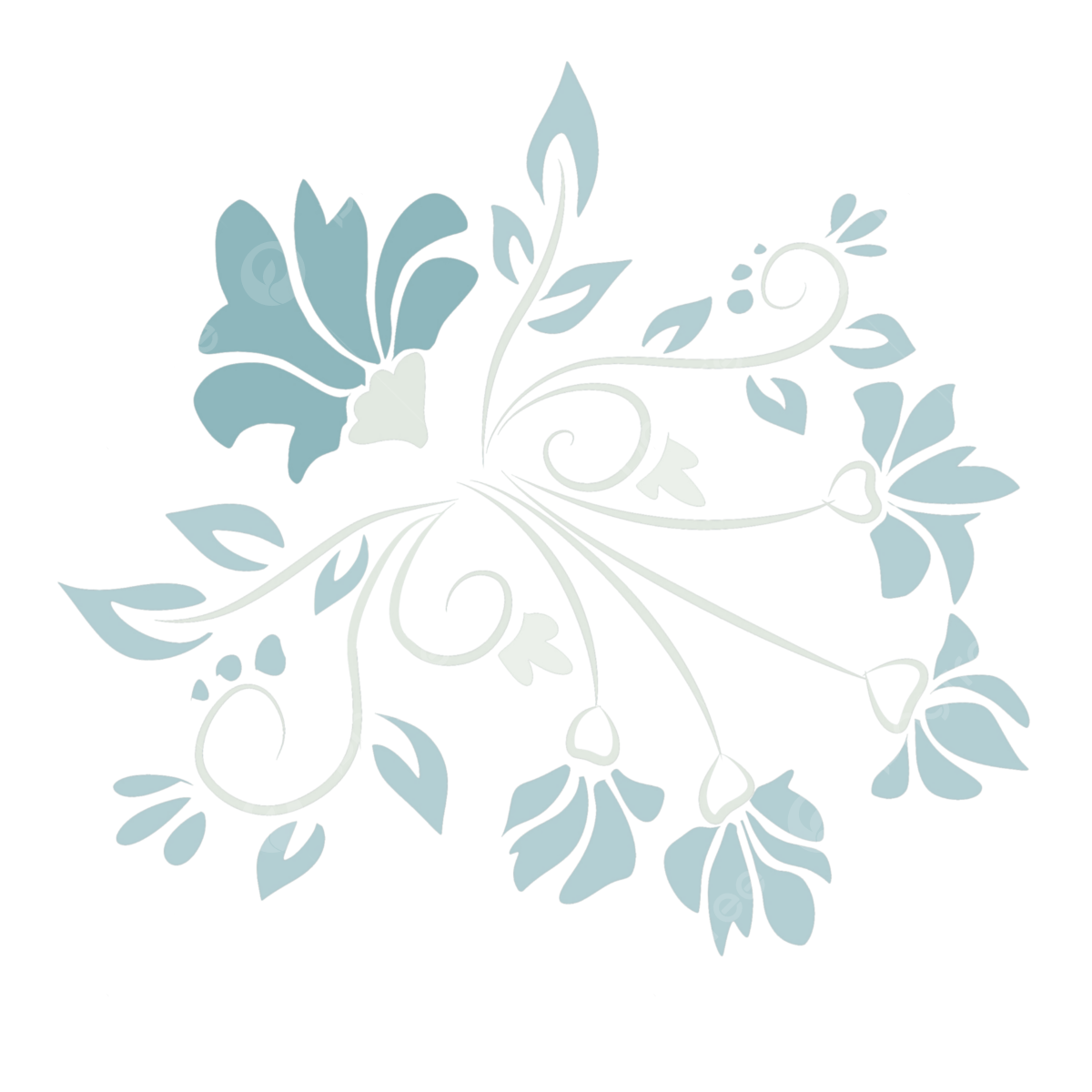 Wallpaper #4GdP9JIBSpphPi3-k3mn390 Flowers Pattern HD Transparent Flower Pattern Flower Blue Pattern