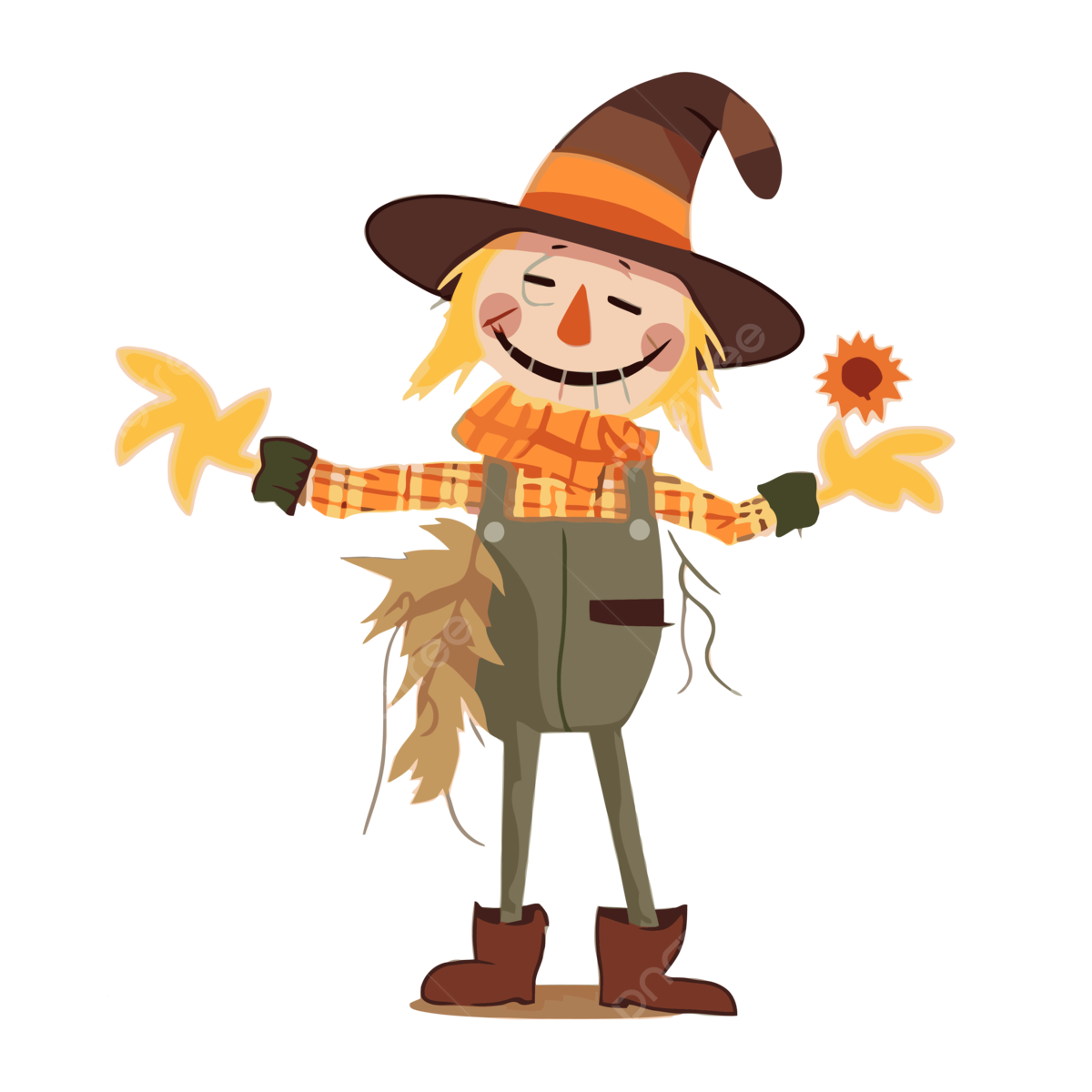 Wallpaper #1neqJpMB-pgBXx6036I4164 Simple Scarecrow Clipart Scary Scarecrow from Vector Cartoon Simple