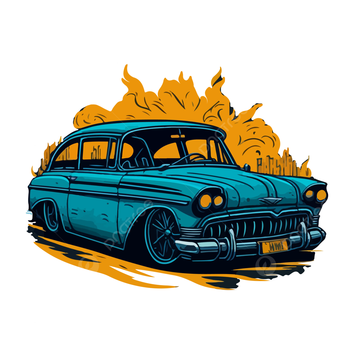 Wallpaper #3Iv-dZcBcm9NJah-tXcS185 A Retro Vintage Car Vector Car Vintage Car Retro Car Png and Vector