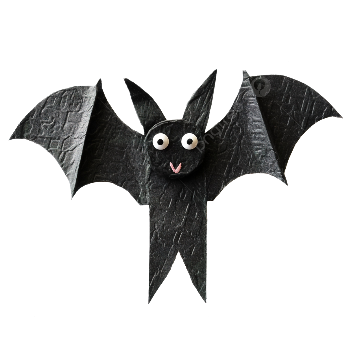 Wallpaper #hmeI95IBSpphPi3-uIae434 Halloween Bat Toy Childrens Art Project Crafts for Children Step 3