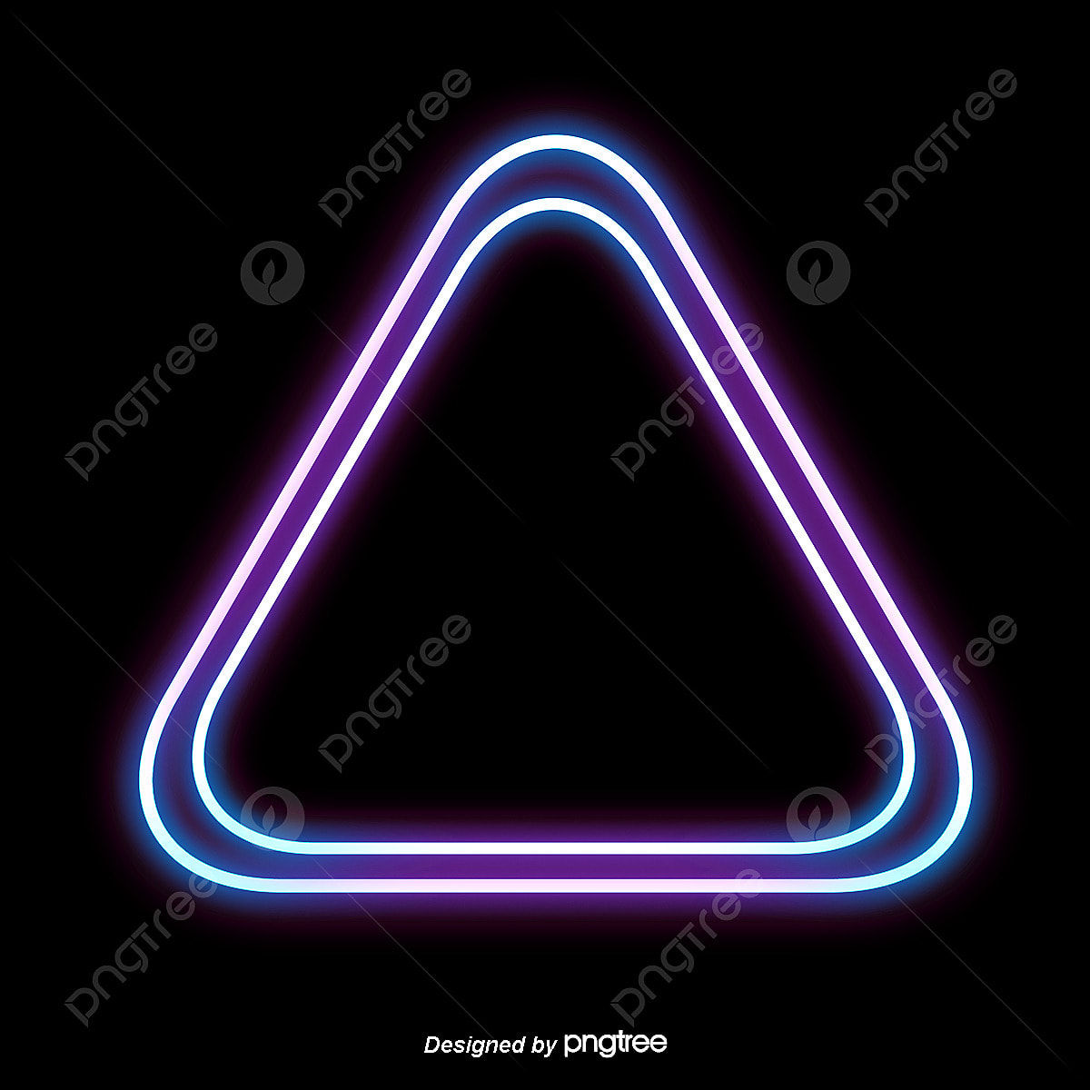 Wallpaper #ime4ApMBSpphPi3-D7BO299 Triangle Light Clipart Vector Triangle Color Neon Light Frame