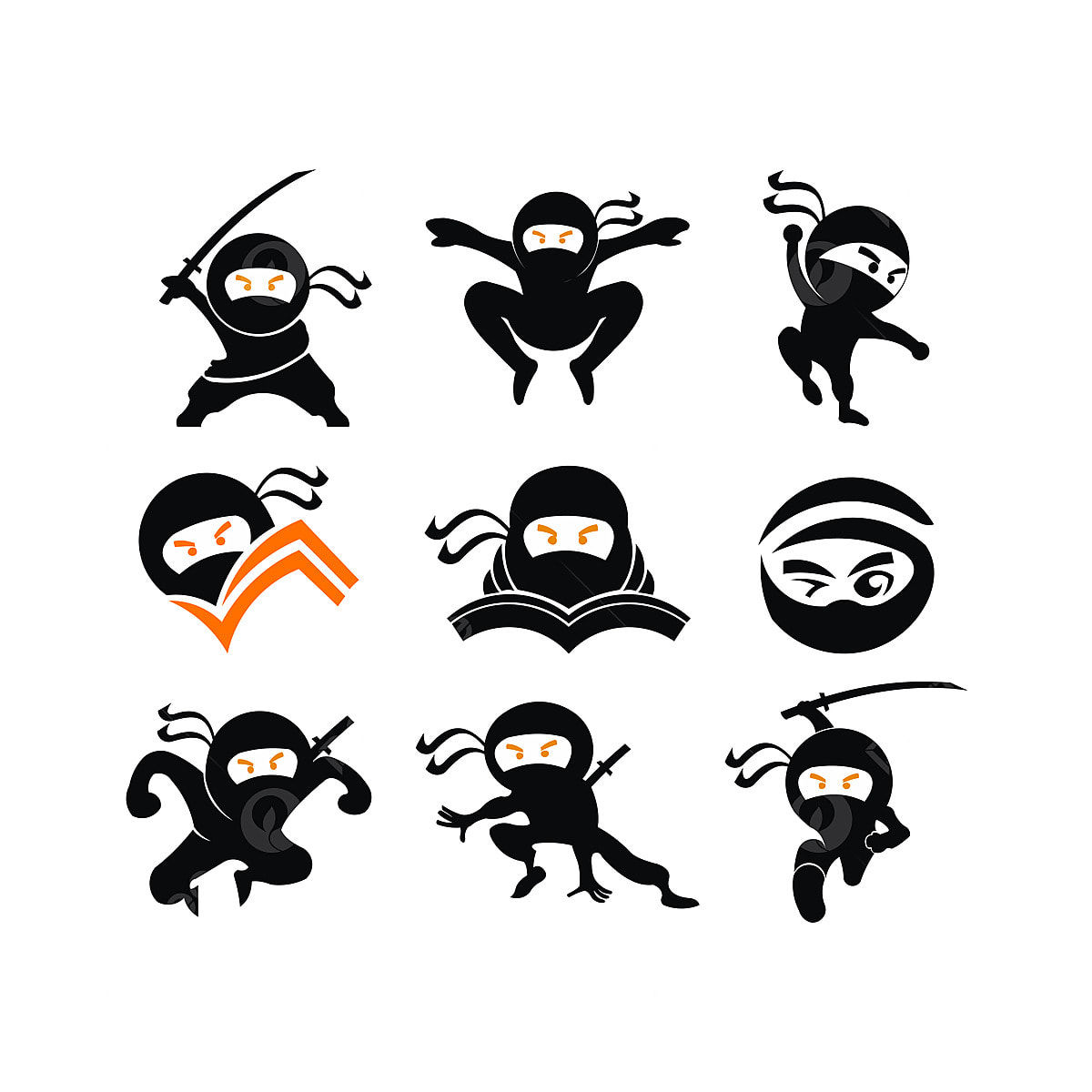 Wallpaper #N2euB5MBSpphPi3-8McL310 Samurai Ninja Warrior Vector HD Png Images Ninja Samurai Warrior