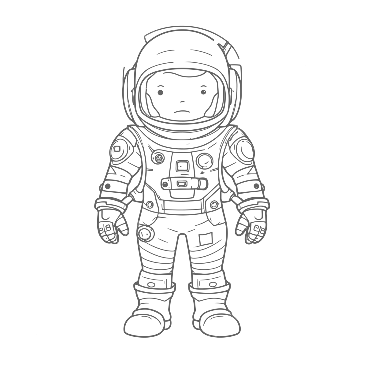 Wallpaper #Bh24K5MBlOZrFDOkqcgC427 Space Astronaut Coloring Page to Print Outline Sketch Drawing Vector