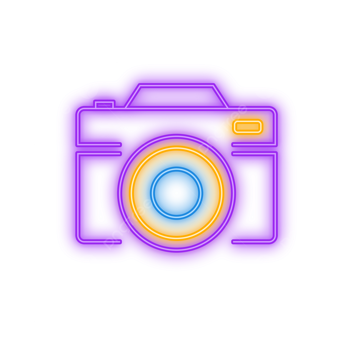 Wallpaper #3hdxPpMBPLD5_VENJ99A206 Purple Camera Png Transparent Neon Camera Purple Luminous Line Camera