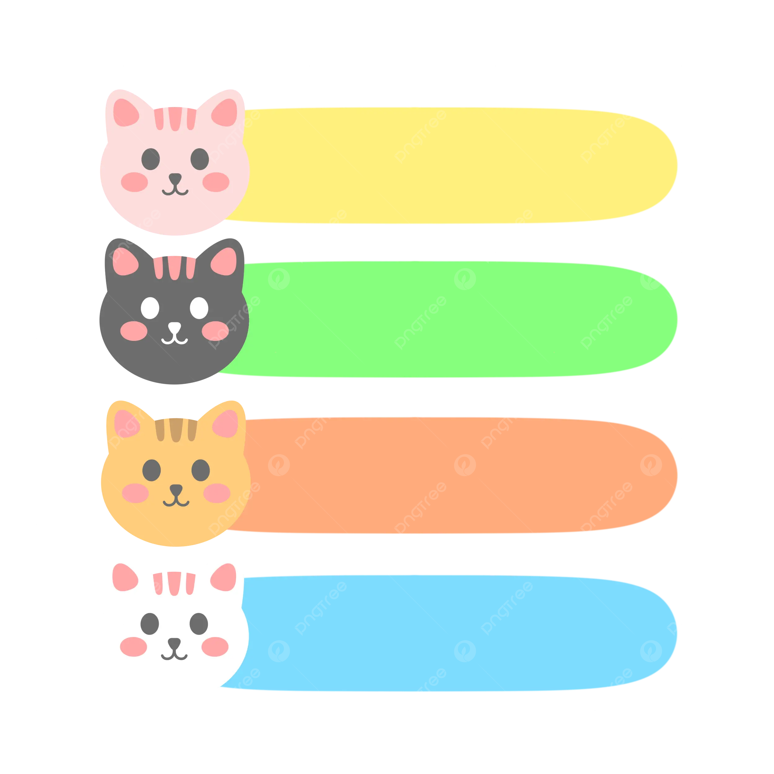 Wallpaper #fWckCJMBSpphPi3-S8kU374 Cute Colorful Cat Name Tag Design Graphic Illustrations Name Tags