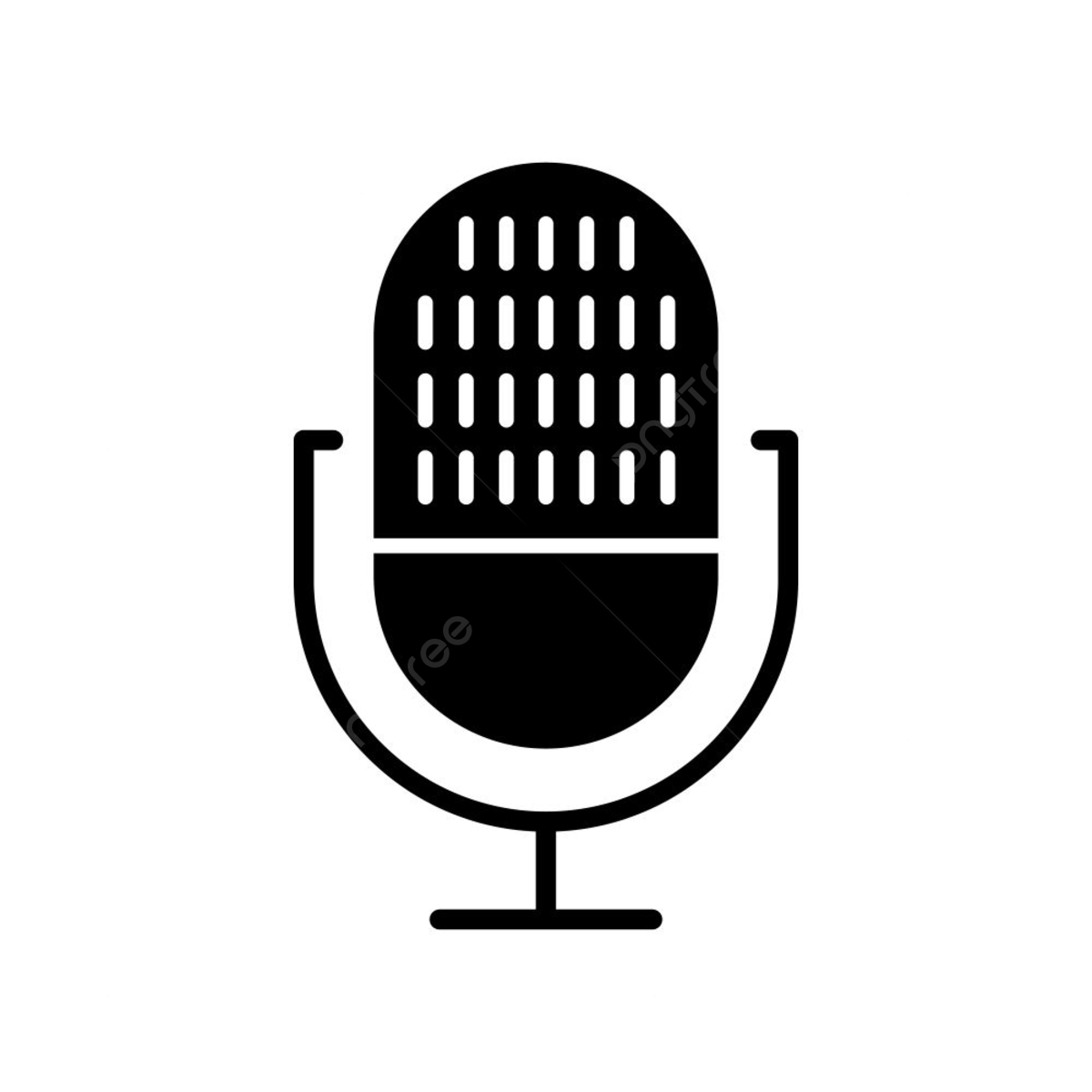 Wallpaper #_wM6Y5MBpyOg8YnEo9Sb377 Modern Voice Recorder Glyph Icon Silhouette Broadcast Modern Png and